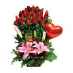 Arreglo Floral en Canasta