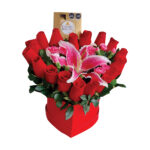 Arreglo de Rosas en Box