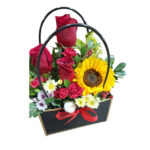 Arreglo Floral en Canasta