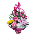 Arreglo Floral en Canasta