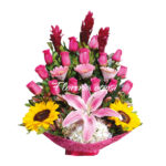 Arreglo Floral Rosas + Gerberas
