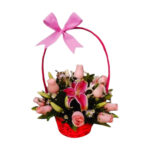 Arreglo Floral en Canasta