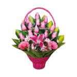 Arreglo Floral en Canasta