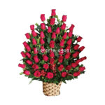 Arreglo Floral de Puras Rosas