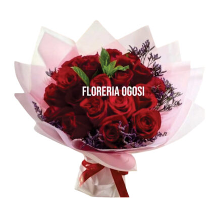 Ramo Buchón de Rosas Rojas