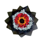 Ramo de Rosas + Girasol