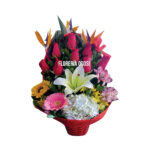 Arreglo Floral en Canasta