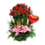 Ramo Floral en Canasta