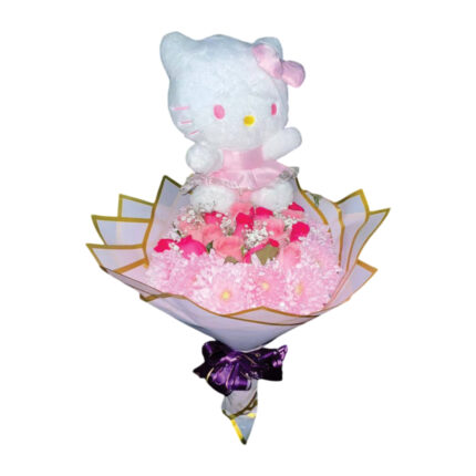 Arreglo Floral + Peluche