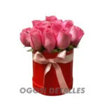 Rosas Rosadas en Caja Box