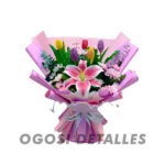 Arreglo floral de Tulipanes