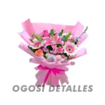 Arreglo floral + Lirios + Gerberas + Rosas