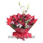 Arreglo Buchón de Rosas + Lirios