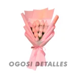 Ramo de Rosas con Papel Coreano
